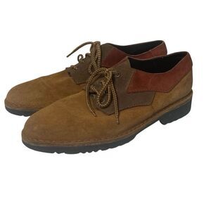 Rivers Australian Air Force Rocker Sole Suede Leather Oxford Shoes Men's Size 10